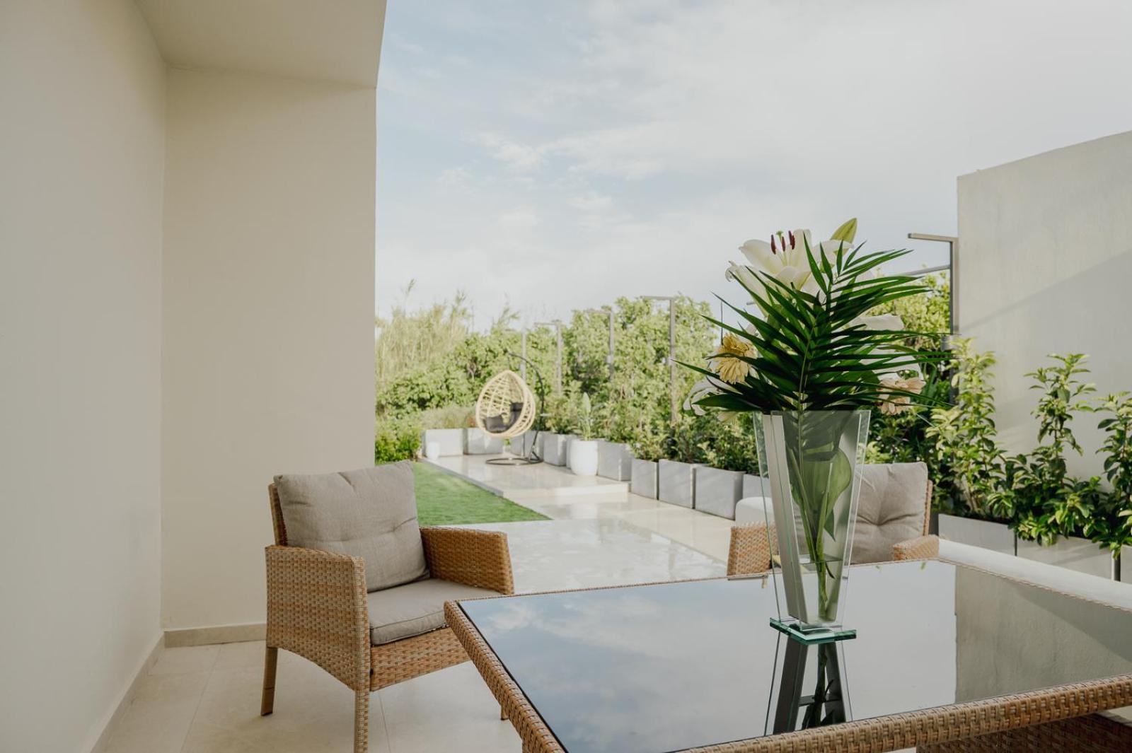 Le Jardin Apartments Kampos Marathokampou Exteriér fotografie