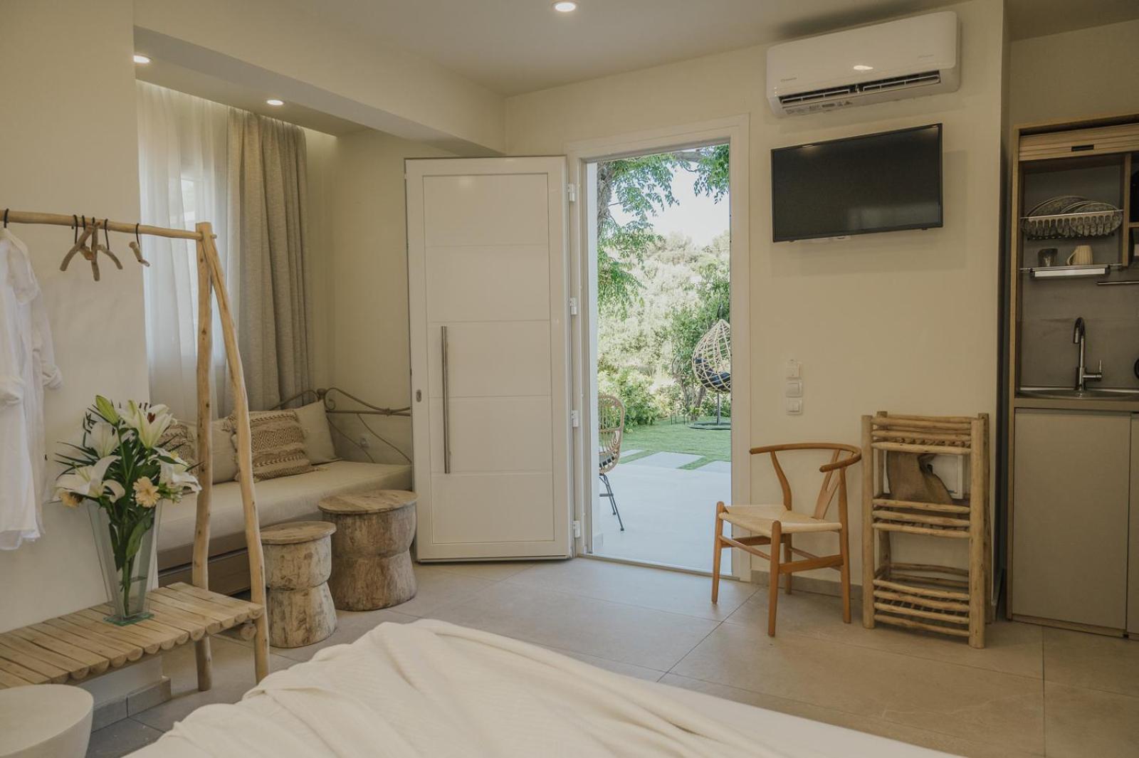 Le Jardin Apartments Kampos Marathokampou Exteriér fotografie