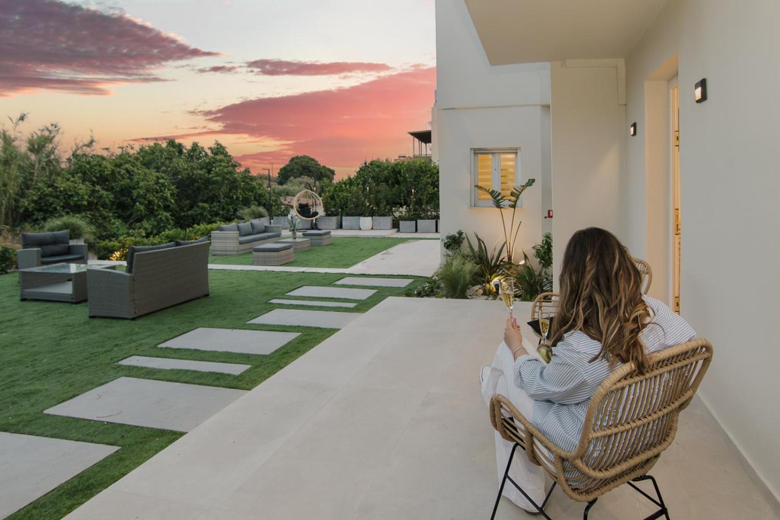Le Jardin Apartments Kampos Marathokampou Exteriér fotografie