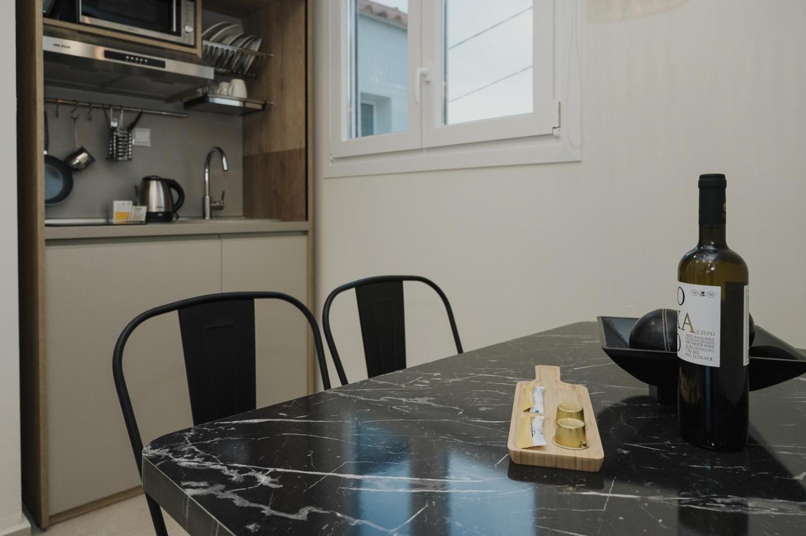 Le Jardin Apartments Kampos Marathokampou Exteriér fotografie
