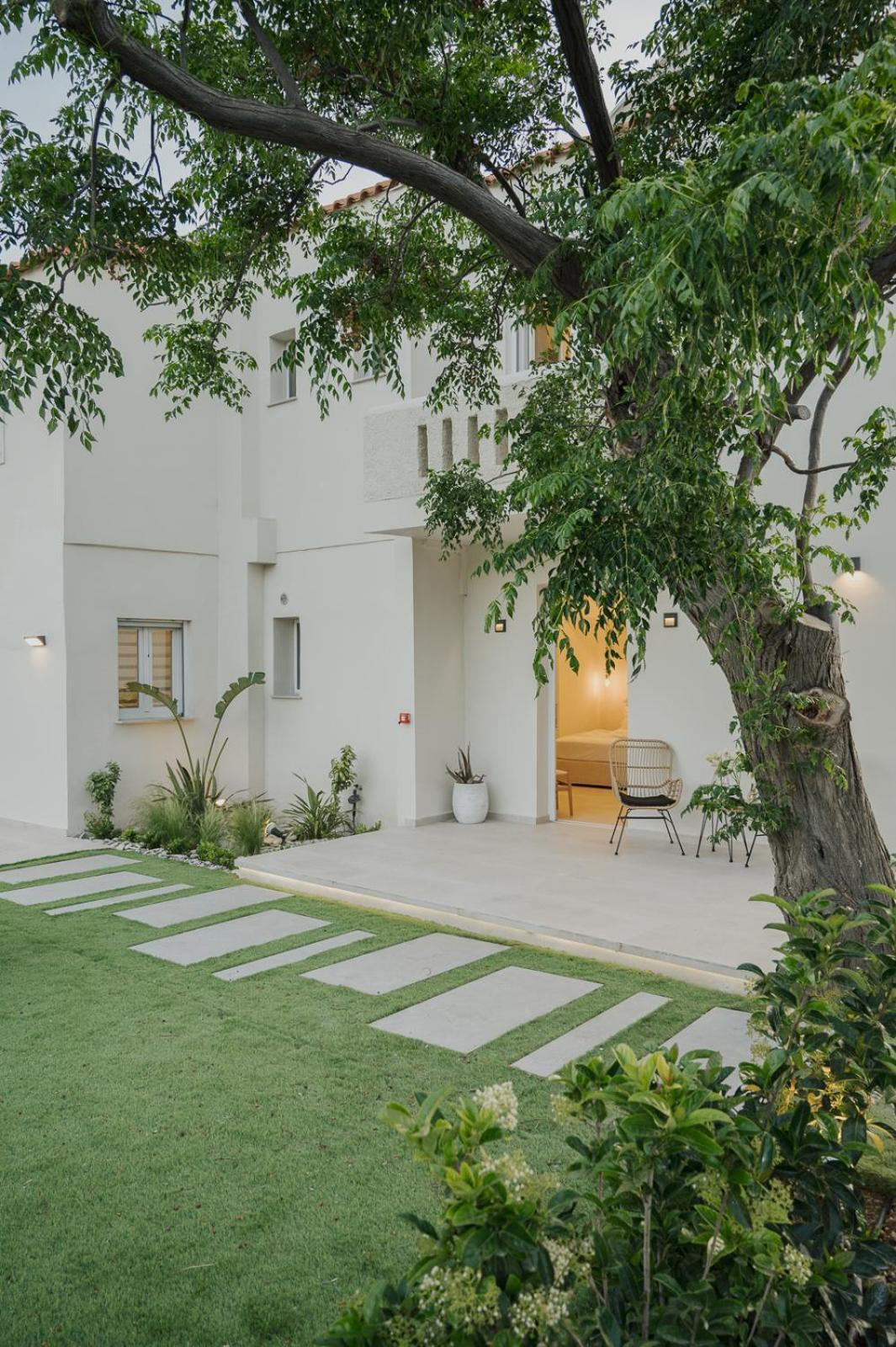 Le Jardin Apartments Kampos Marathokampou Exteriér fotografie